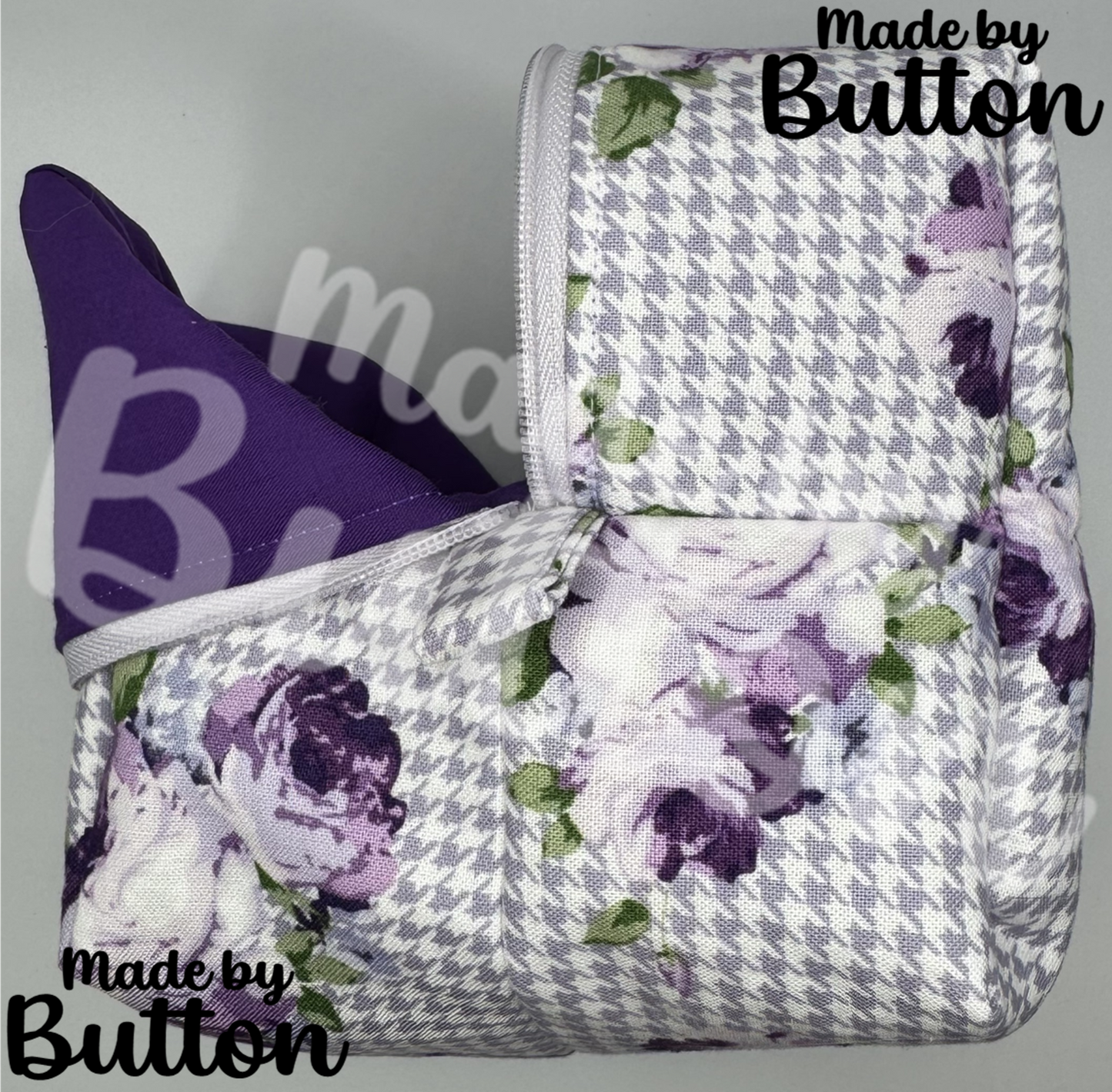 "Smell The Rose" Boxy Pouch (Variant A)