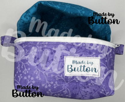"The Purple Mirage" Boxy Pouch