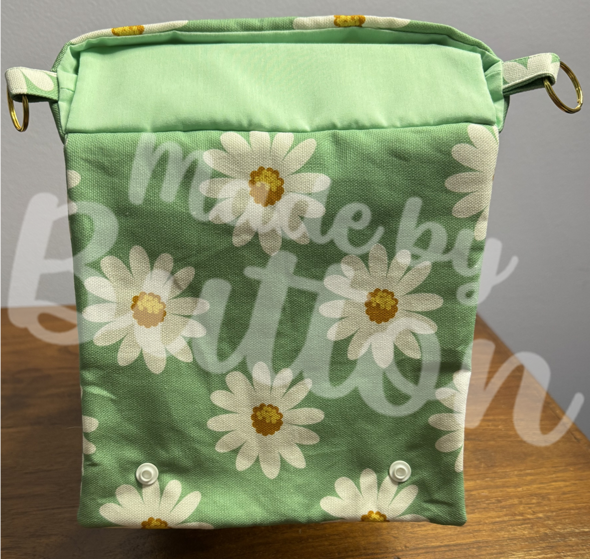 "Mint Daisy" Large Book Sleeves