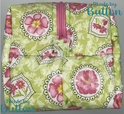 "Stamped All Over" Boxy Pouches