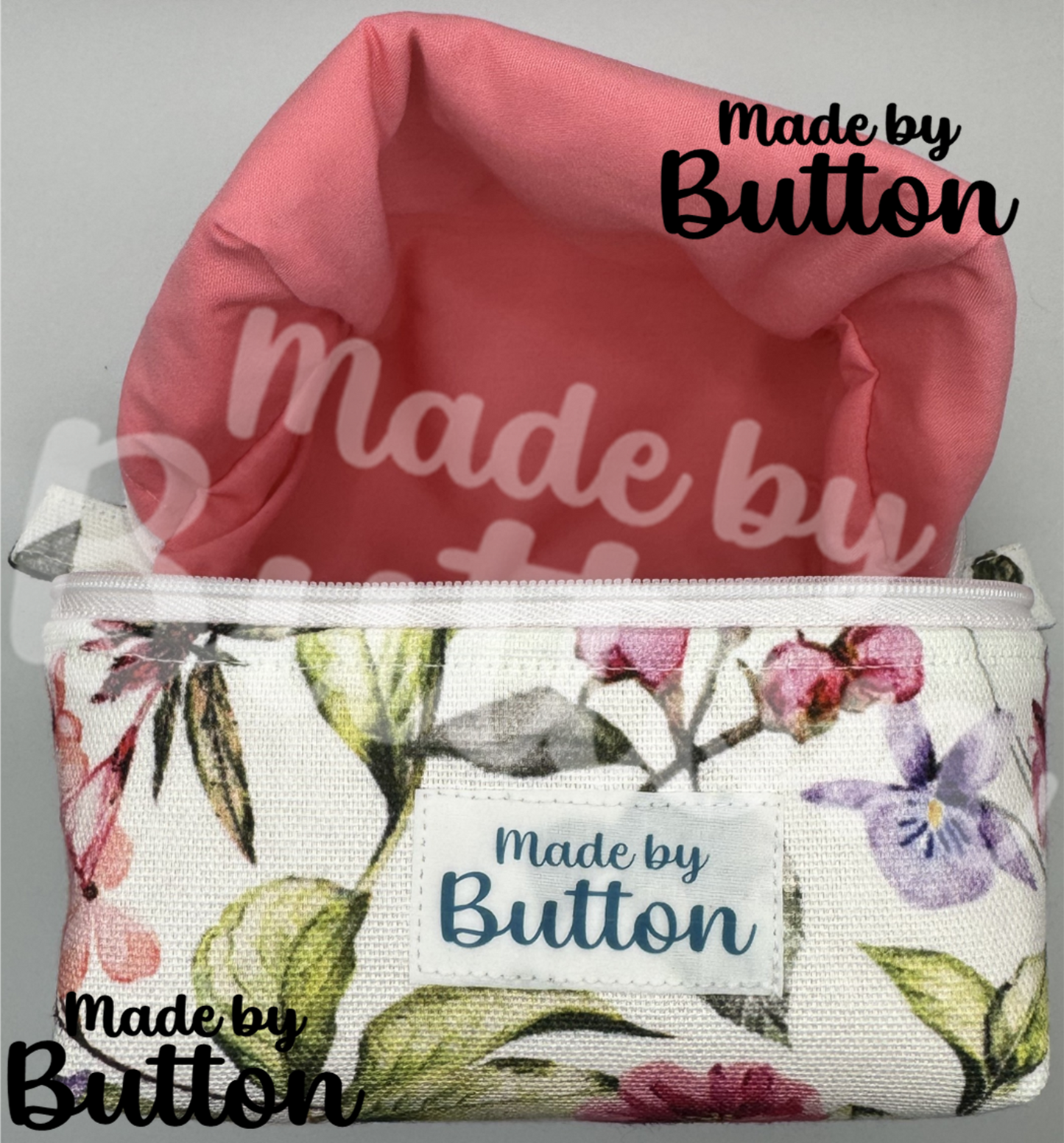 "My Time To Blossom" Boxy Pouch