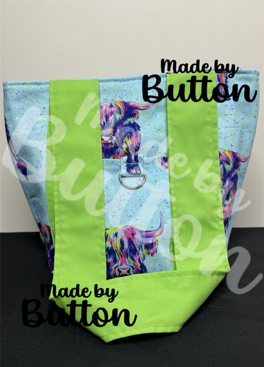 "Rainbow Pasture" Mini Tote Bag