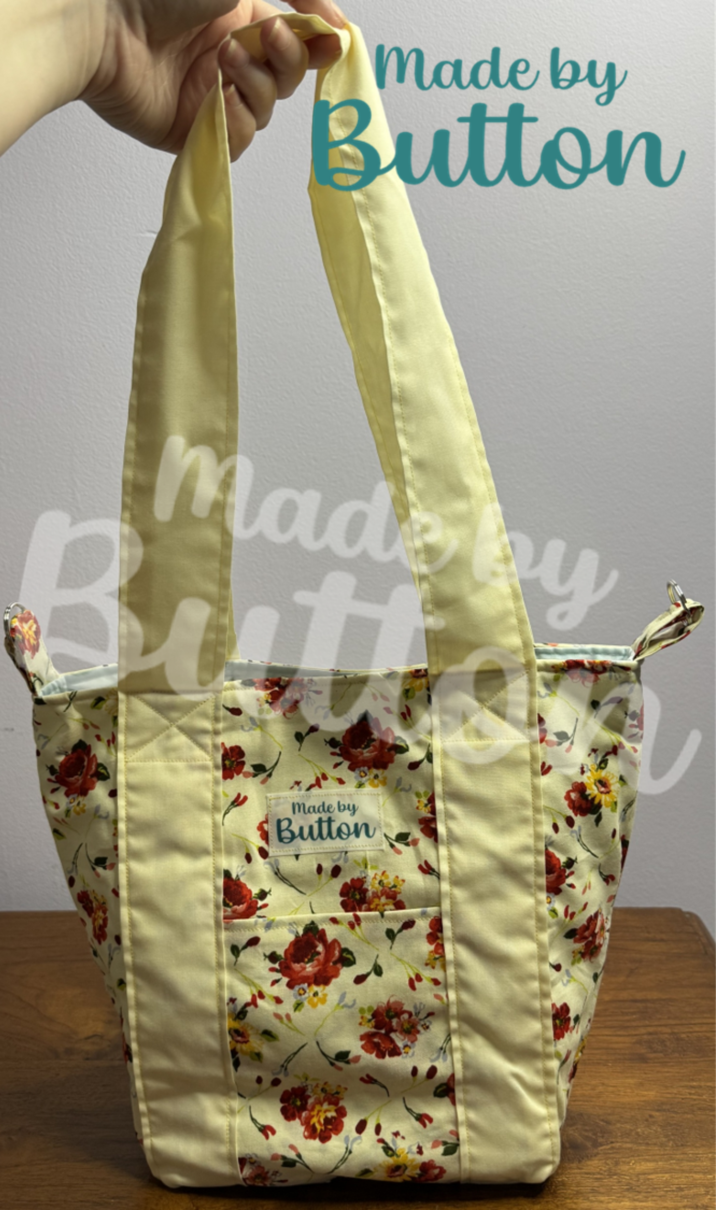 "Cozy Bouquet" Mini Tote (Variant C)