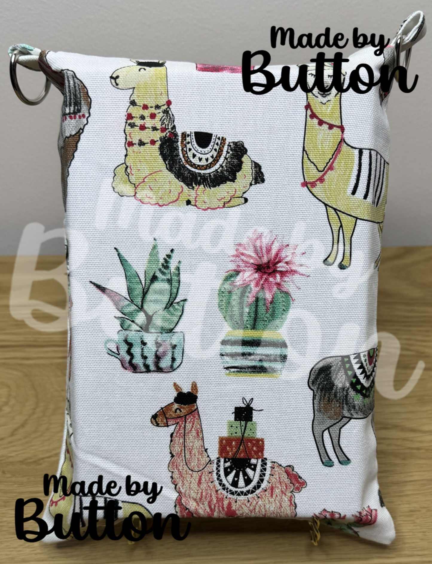 "Llama Be Prickly" Book Sleeve (Variant B)