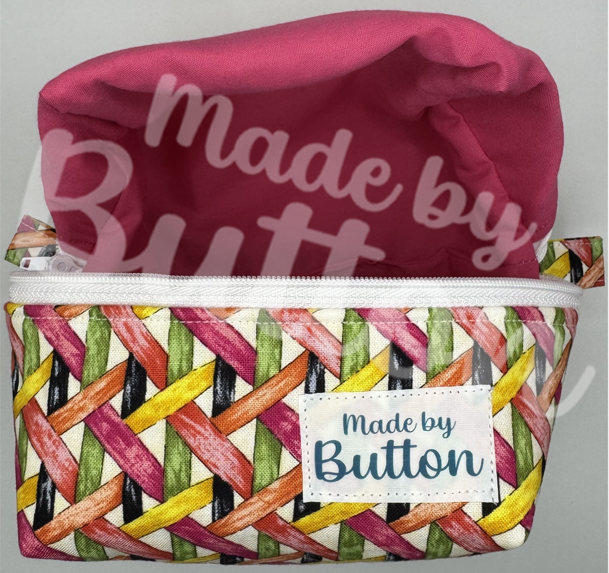 "Licorice Delight" Boxy Pouch