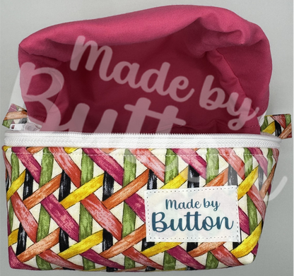 "Licorice Delight" Boxy Pouch