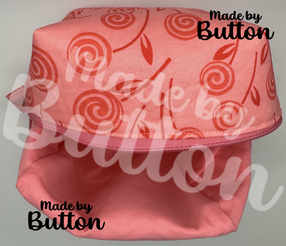 "Journey Through The Lollipop Flowers" Boxy Pouch