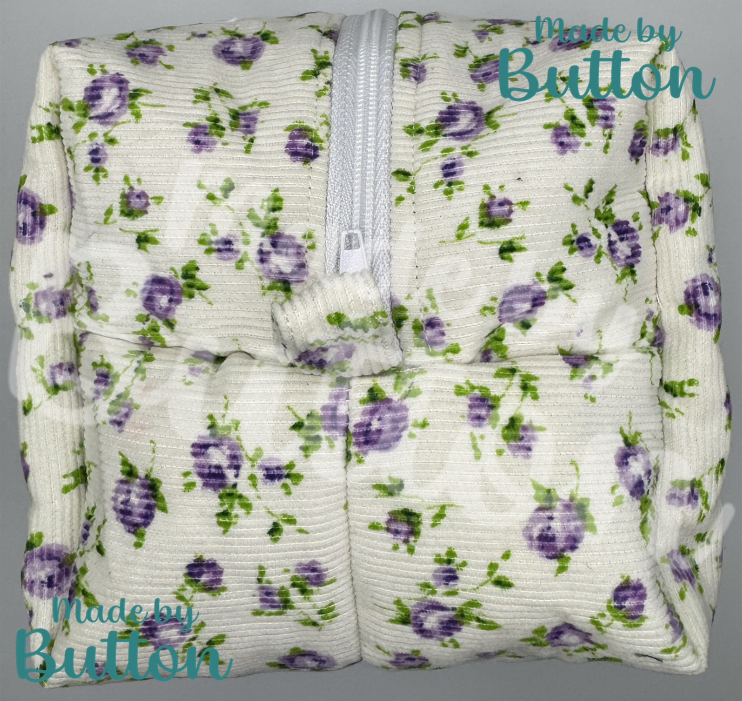 "Corduroy Bliss" Boxy Pouch