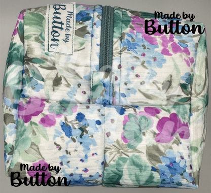 "Watercoloured Fantasy" Boxy Pouch