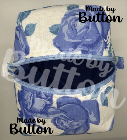 "Thriving Blooms" Boxy Pouch