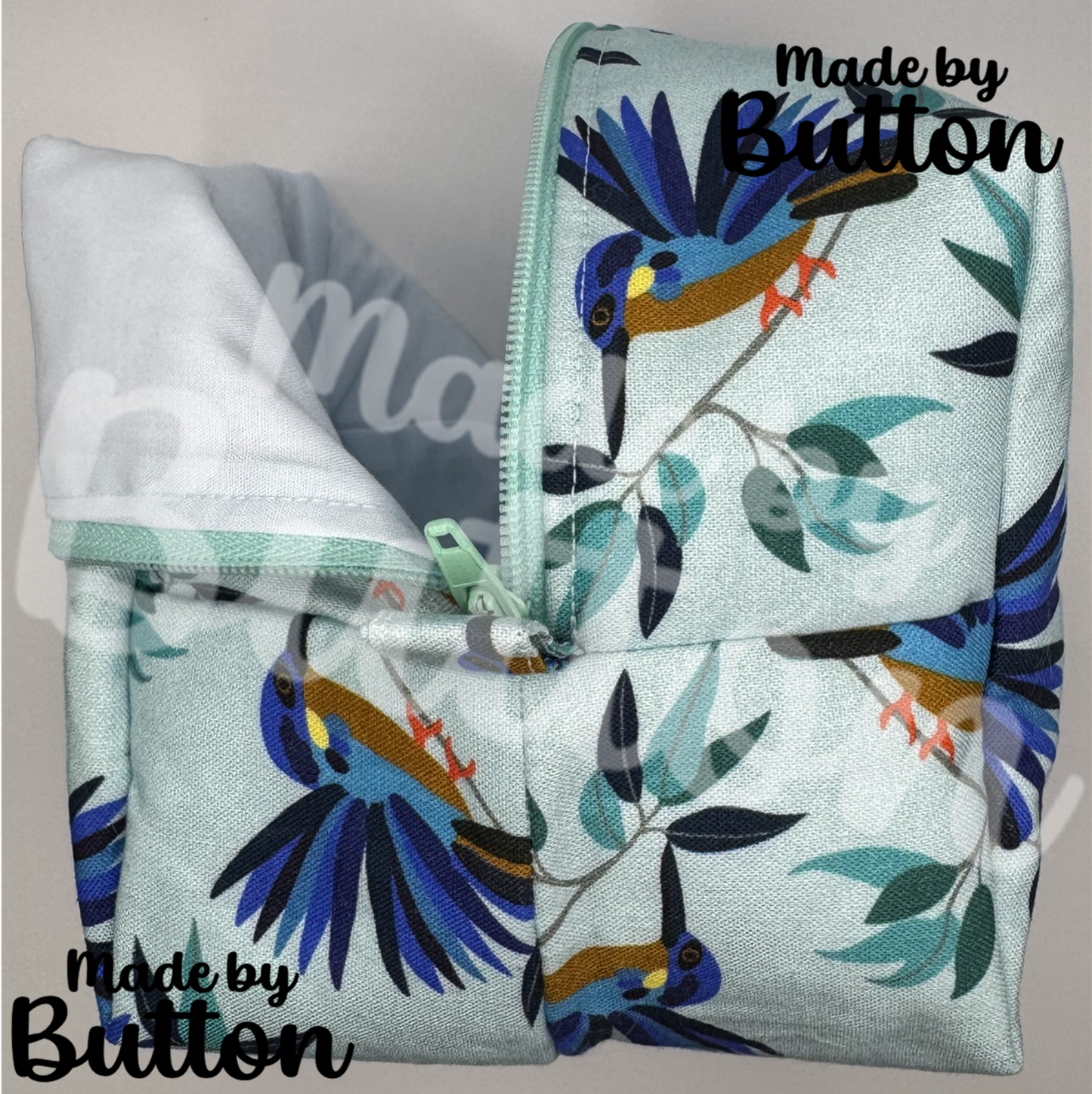 "Flock To The Gums" Boxy Pouch