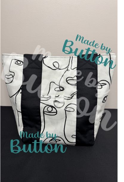 "Let's Face It!" Mini Tote Bag