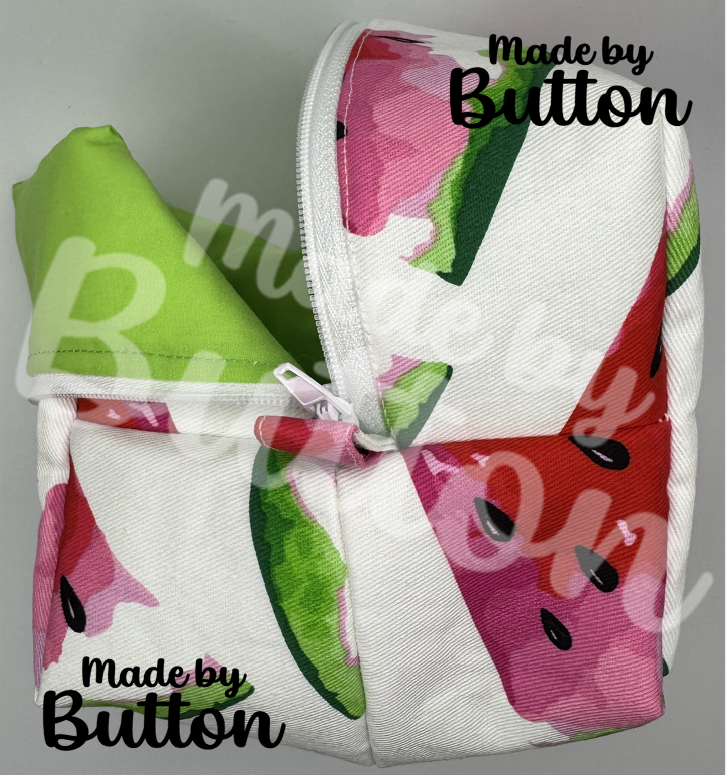 "Watermelon Refreshment" Boxy Pouch