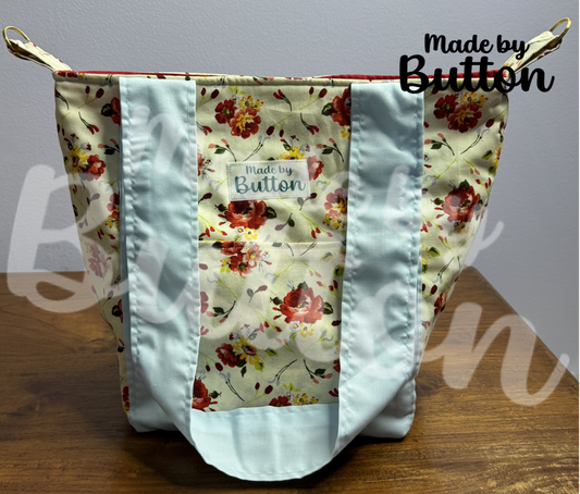 "Cozy Bouquet" Mini Tote (Variant B)