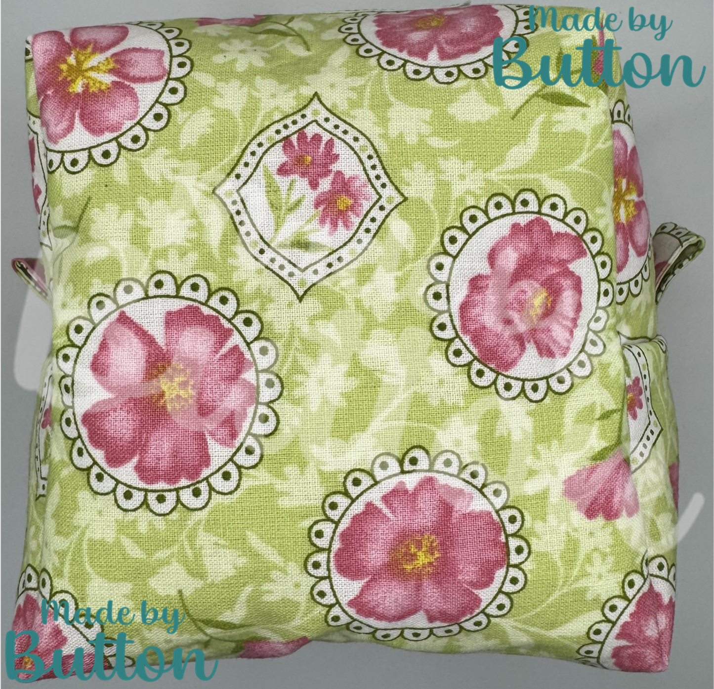 "Stamped All Over" Boxy Pouches