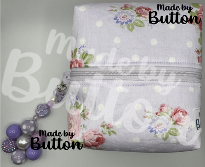 "Soft Polka Dot" Boxy Pouch