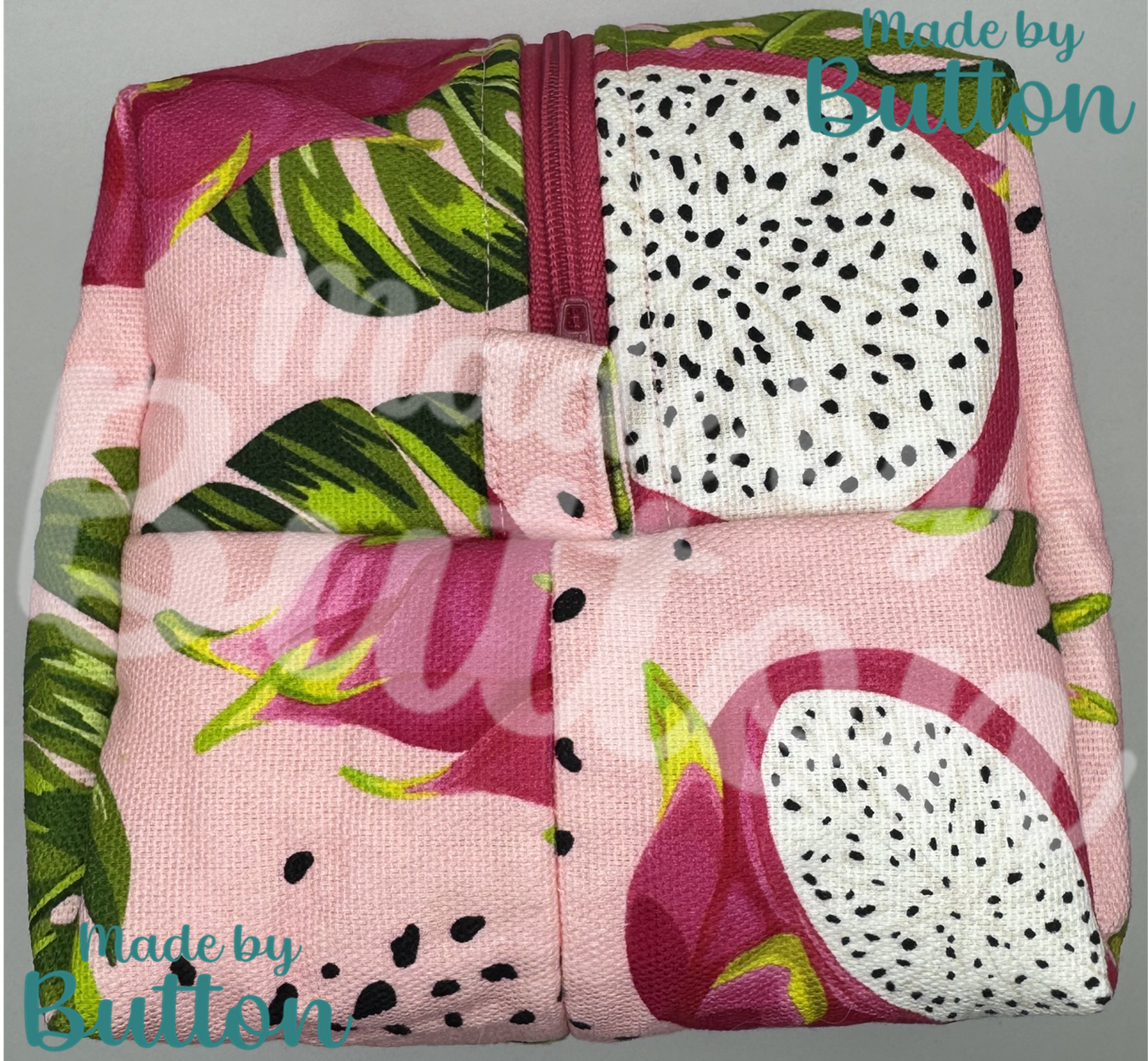 "Blushing Fruit" Boxy Pouches