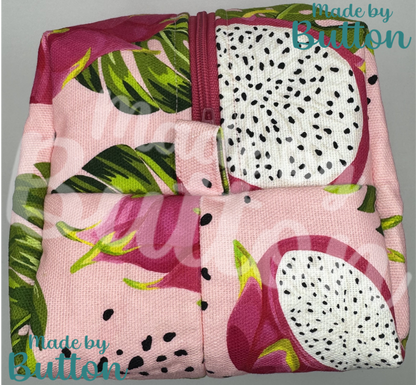 "Blushing Fruit" Boxy Pouches