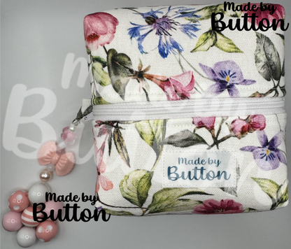 "My Time To Blossom" Boxy Pouch