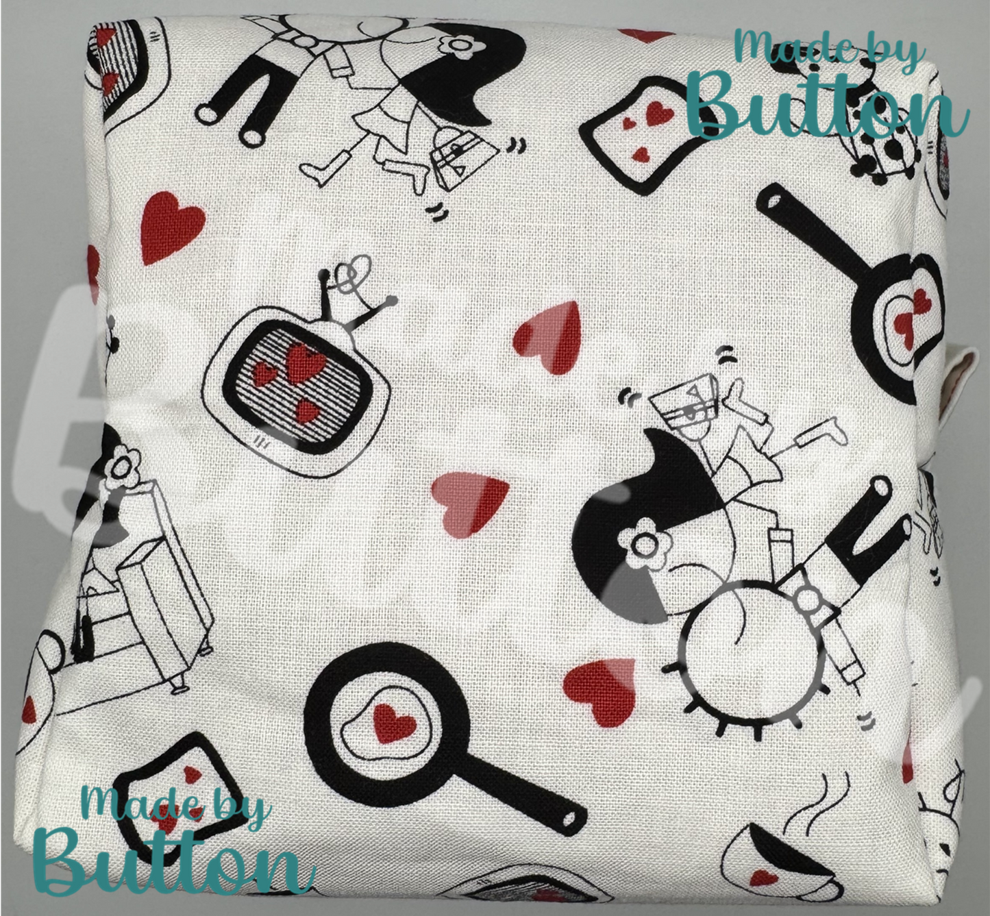 "Cozy Home" Boxy Pouch (Variant A)