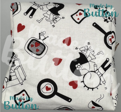 "Cozy Home" Boxy Pouch (Variant A)