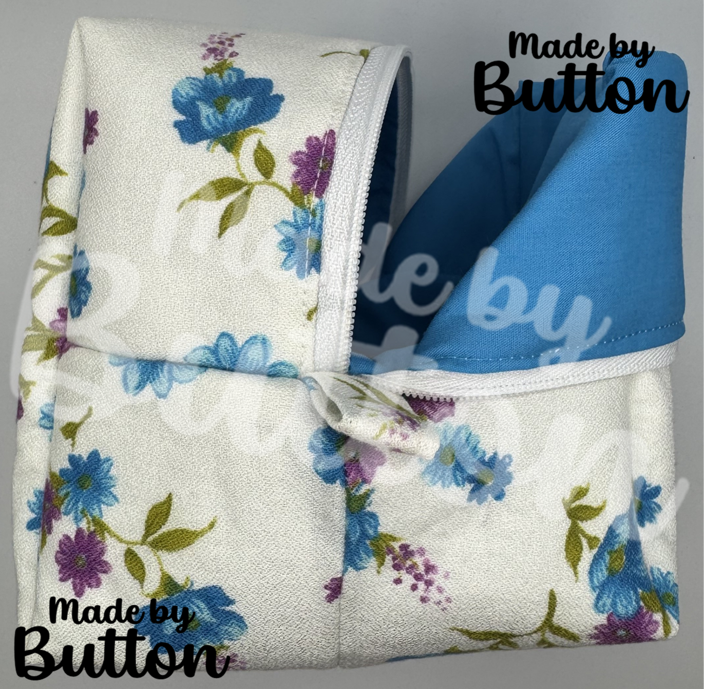 "Flowers For You" Boxy Pouch