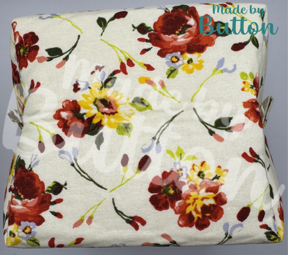 "Cozy Bouquet" Boxy Pouch (Variant C)