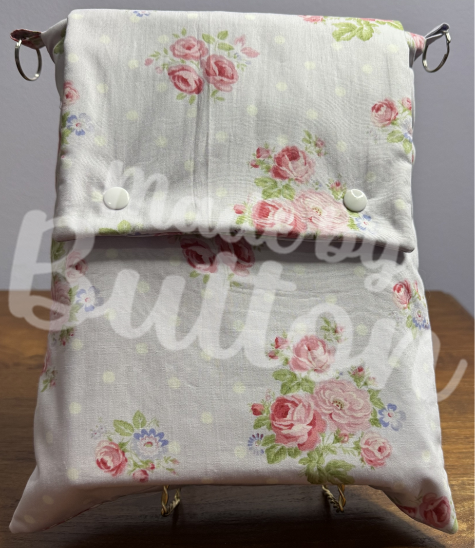 "Soft Polka Dot" Large Book Sleeve