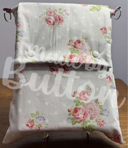 "Soft Polka Dot" Large Book Sleeve