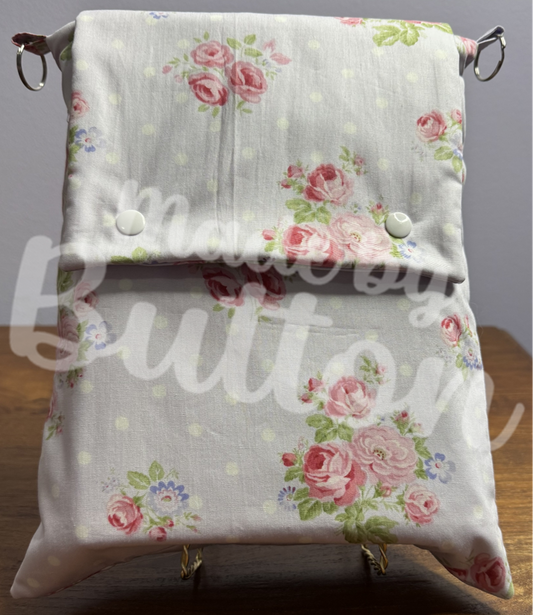 "Soft Polka Dot" Large Book Sleeve