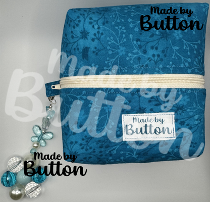 "The Blue Mirage" Boxy Pouch