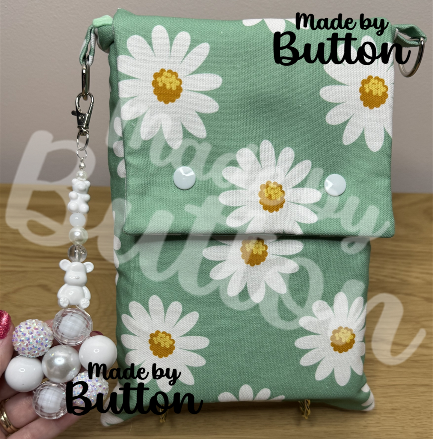"Mint Daisy" Book Sleeve (Variant B)