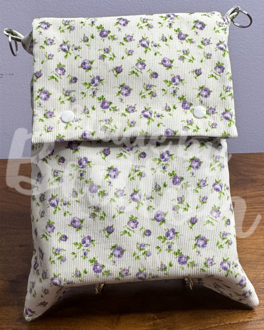 "Corduroy Bliss" Large Book Sleeve