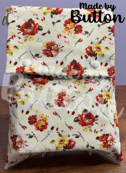"Cozy Bouquet" Large Book Sleeve (Variant C)