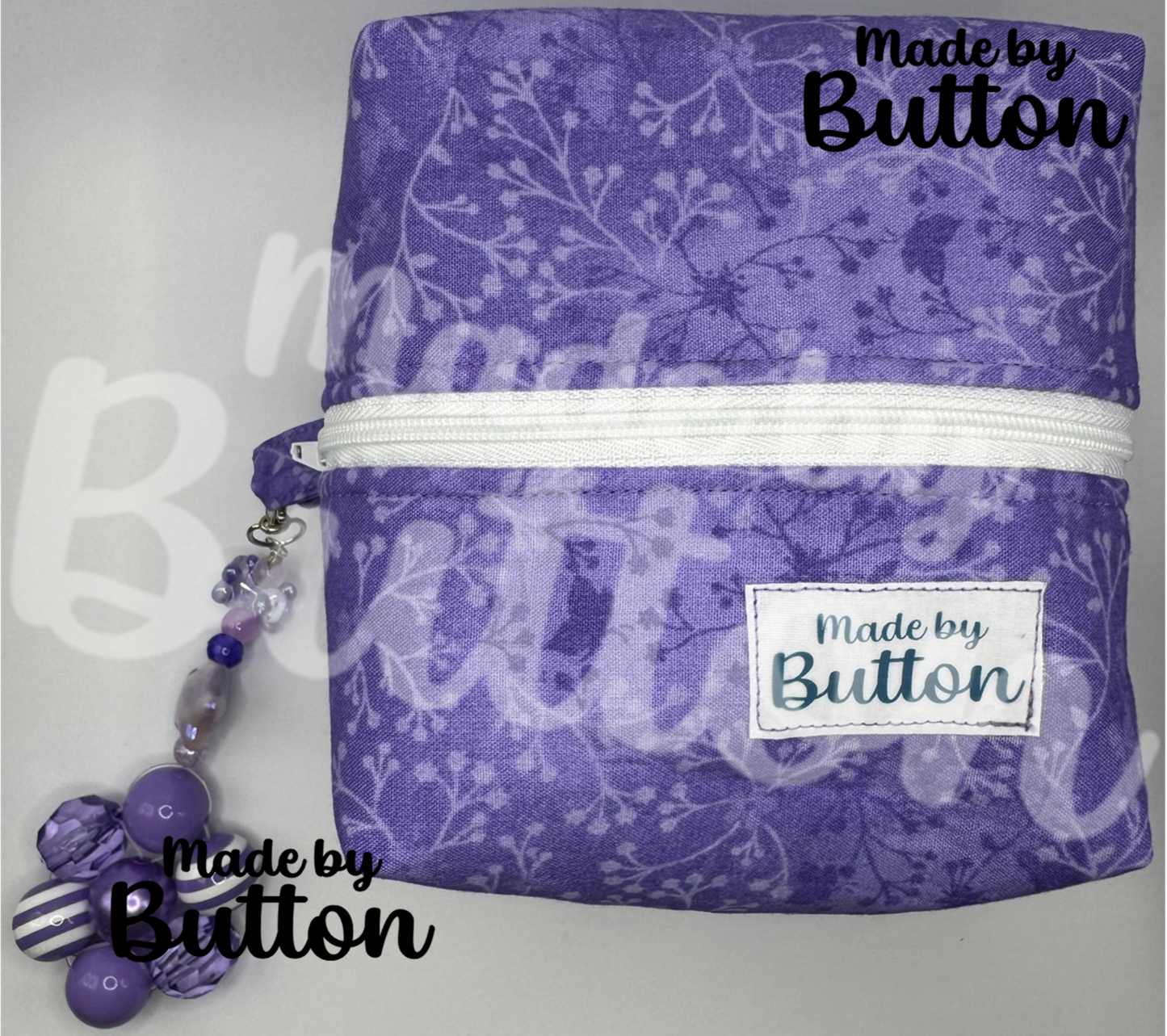 "The Purple Mirage" Boxy Pouch