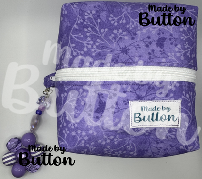 "The Purple Mirage" Boxy Pouch