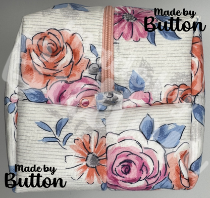 "Message To My Love" Boxy Pouch