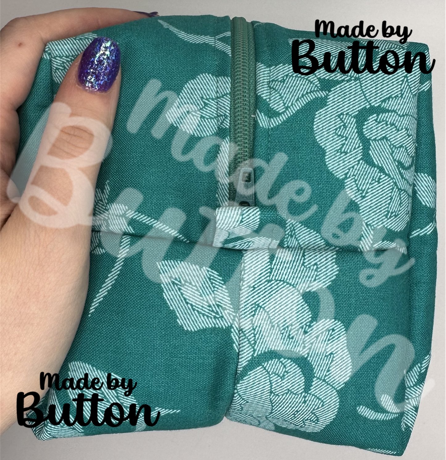 "Begin To Wonder" Boxy Pouch