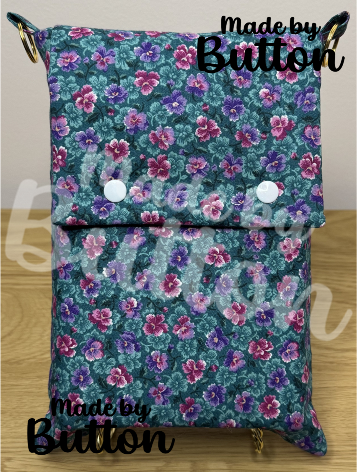 "Morning Flowers" Book Sleeve