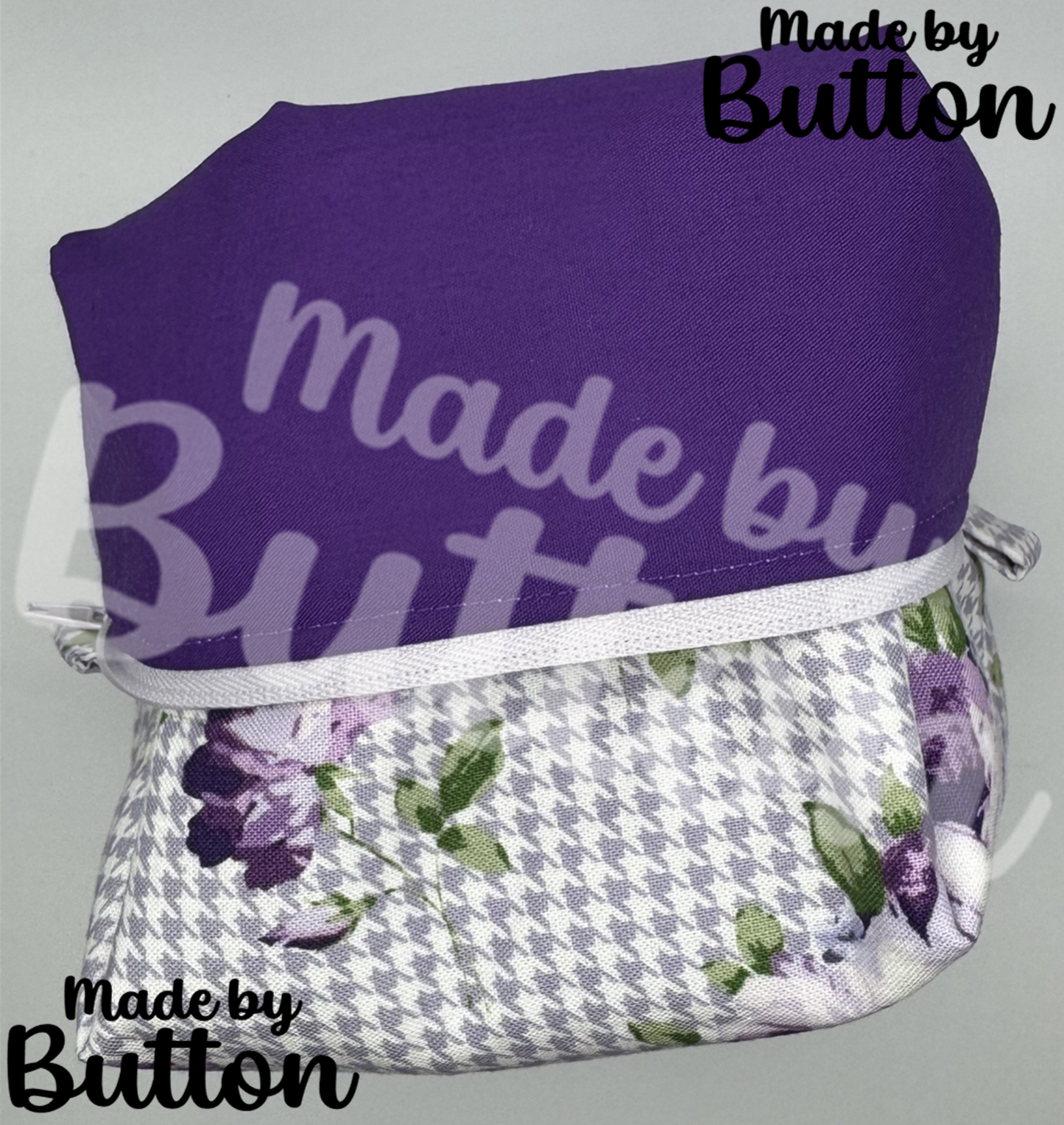 "Smell The Rose" Boxy Pouch (Variant A)