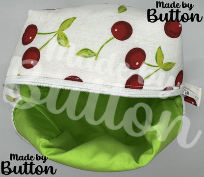 "Chomp This Juicy Cherry" Boxy Pouch