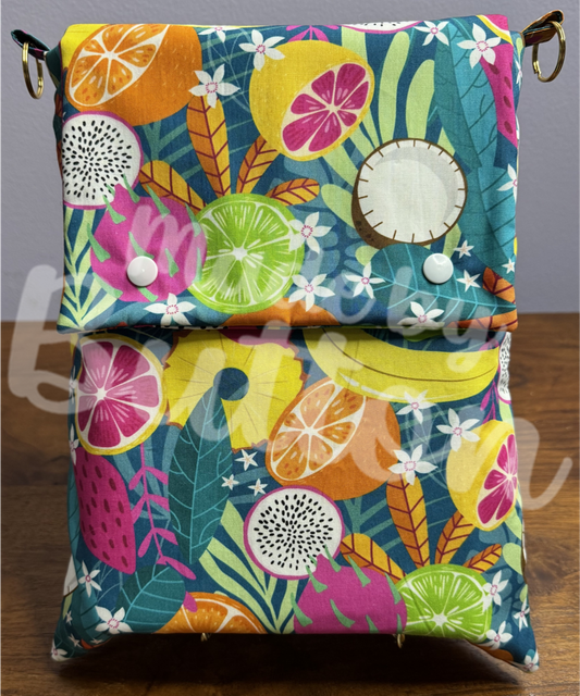 "Tropical Splash" Large Book Sleeve