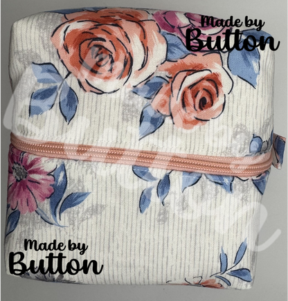 "Message To My Love" Boxy Pouch