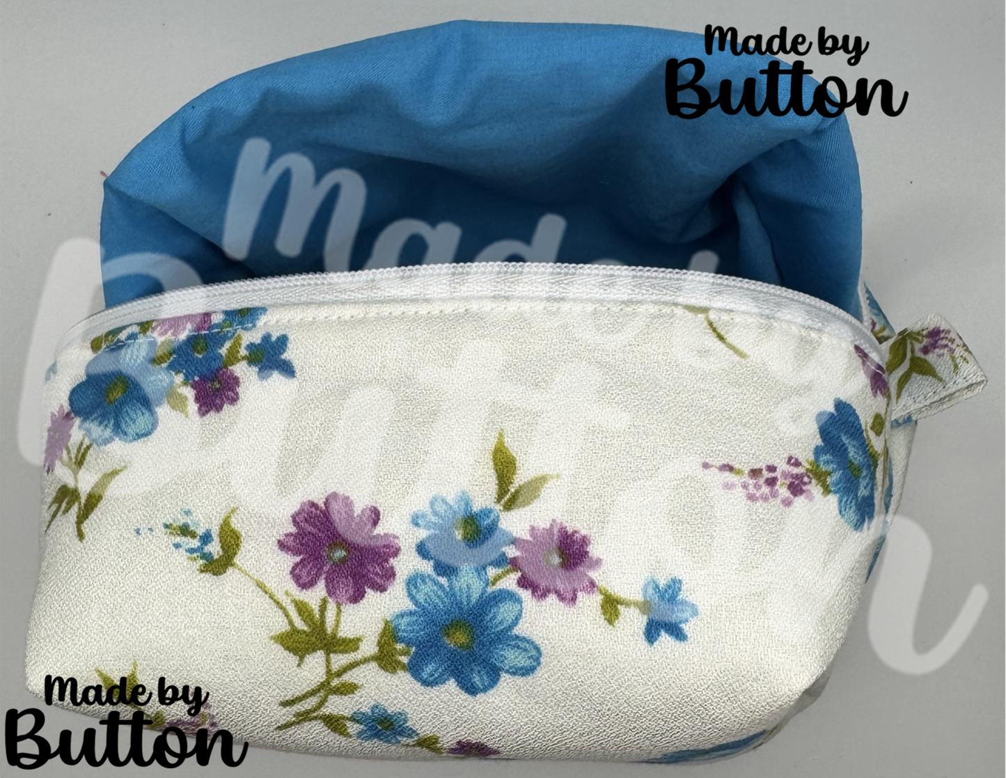 "Flowers For You" Boxy Pouch
