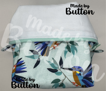"Flock To The Gums" Boxy Pouch