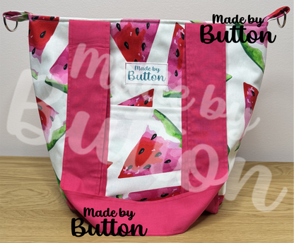 "Watermelon Refreshment" Mini Tote Bag