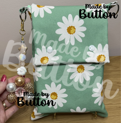 "Mint Daisy" Book Sleeve (Variant A)