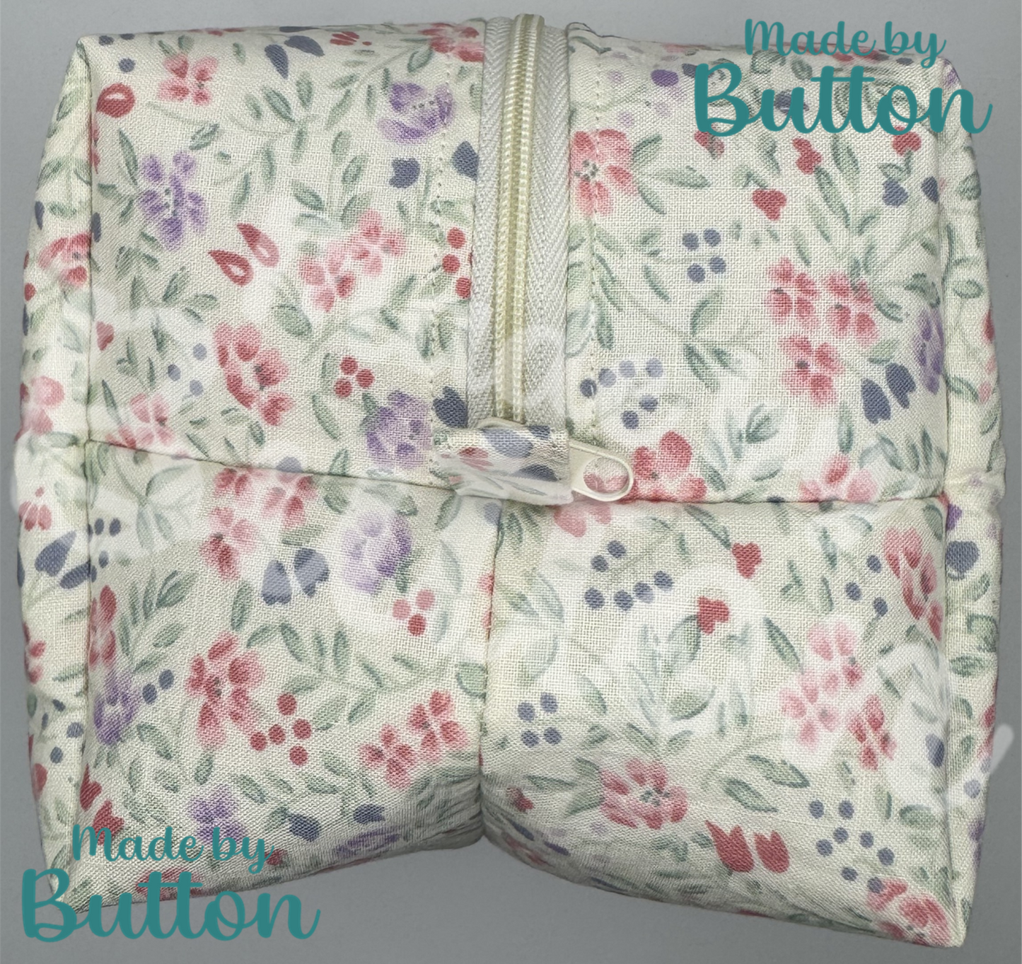 "Secret Flourishment" Boxy Pouch