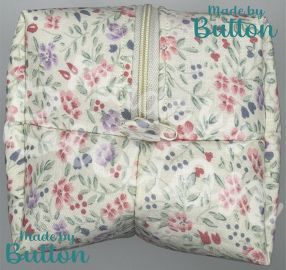 "Secret Flourishment" Boxy Pouch