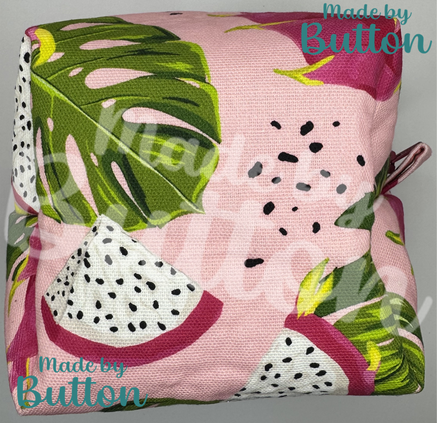 "Blushing Fruit" Boxy Pouches
